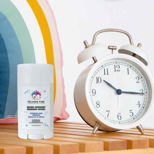 Natural Deodorant in Cookies and Dreams Aluminum Free and Baking Soda Free for Kids and Tweens