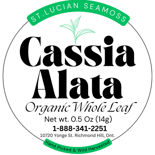 Dried Cassia Alata Leaves 1/2 oz